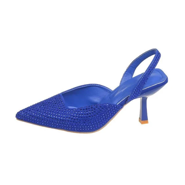Women Rhinestone Stiletto High Heels
