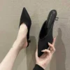 8ff45ddad2c0322b9aed175955d84d1f.webp Women Korean Pointed Heel Sandals