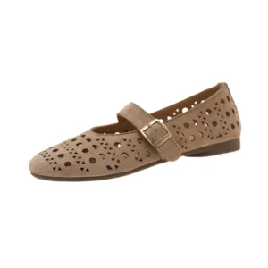 Mary Jane Hollow Ballet Flats