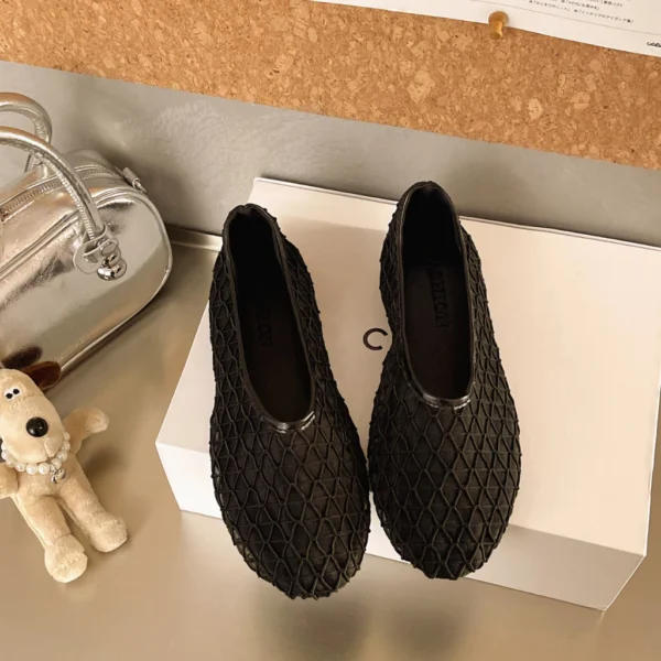 Women Mesh Breathable Ballet Flats