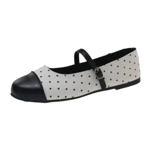 cn-11134207-820l4-moowl5r49clod9.webp Women Polka Dot Ballet Flats