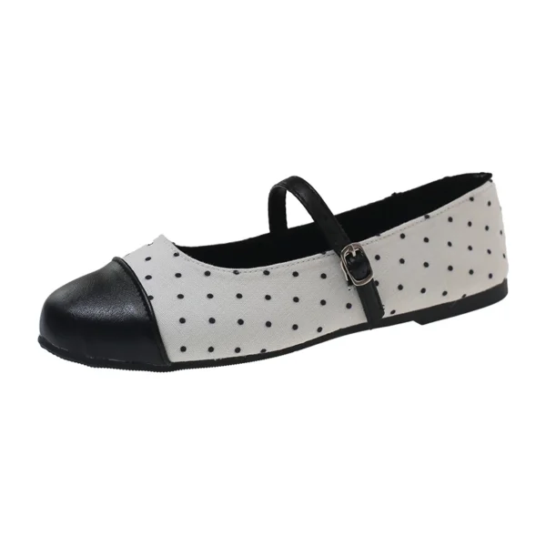 Women Polka Dot Ballet Flats