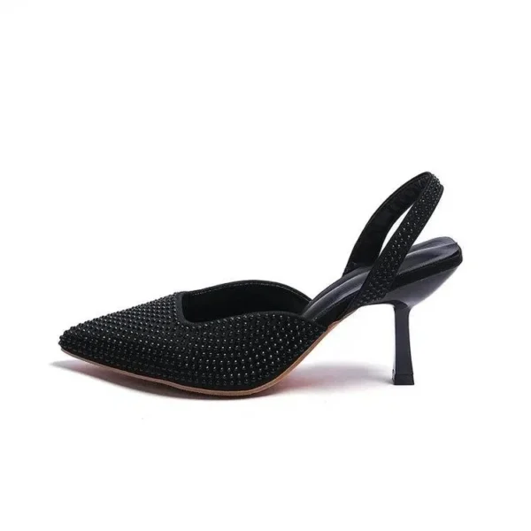 Women Rhinestone Stiletto High Heels