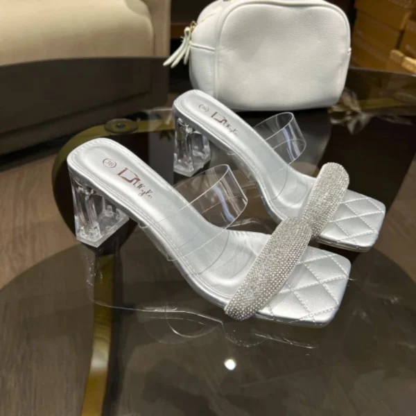 Women Thick High Heels 7.5cm