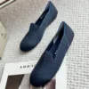Women Knitted Casual Loafers Flats
