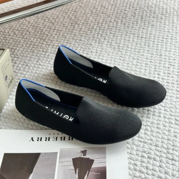 Women Knitted Casual Loafers Flats